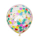Rainbow Confetti Balloon – 18 inches