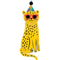 Party Cheetah Foil Balloon – 45 Inches