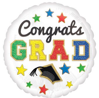 Congrats Grad Cap Balloon