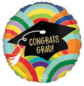 Rainbow Congrats Grad Balloon