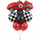 Race Car Birthday Balloon Bouquet