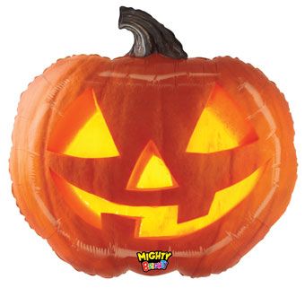 Mighty Bright Jack-o’-Lantern Balloon