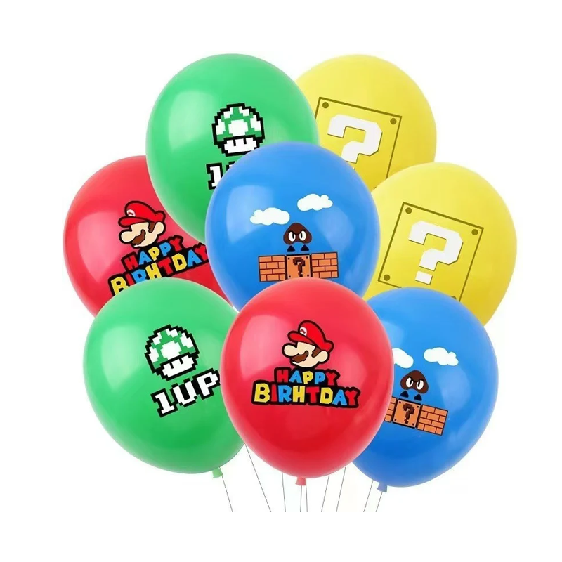 Super Mario Latex Balloon Bundle