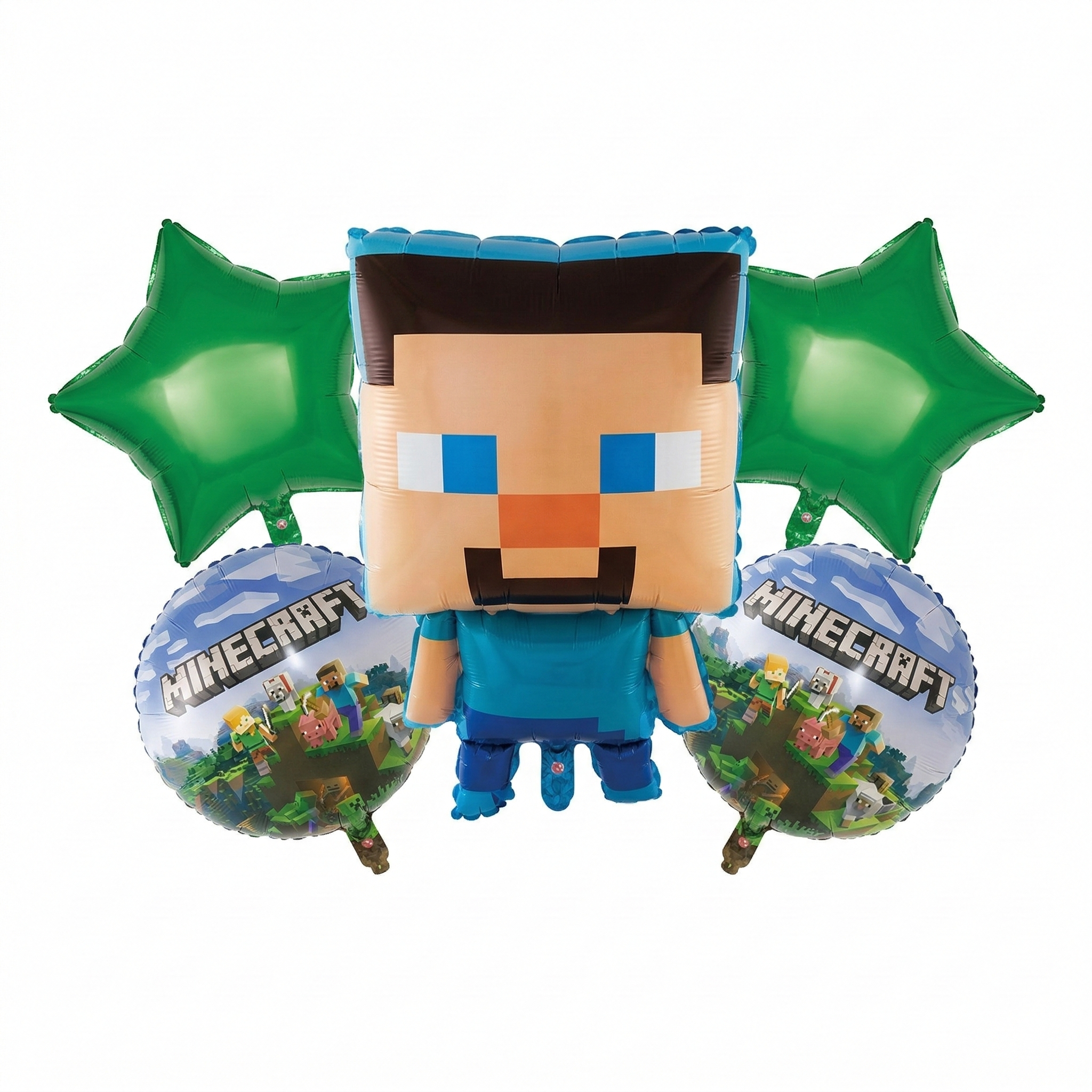 Minecraft Bulet Minecraft Balloon Set | Minecraft Birthday Party Brooklyn | Dumbo Balloons