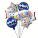 Birthday Balloon Bouquet – Colorful Party Decoration Set