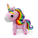 Air-Filled Pink Unicorn Sitter Balloon – 33 inches