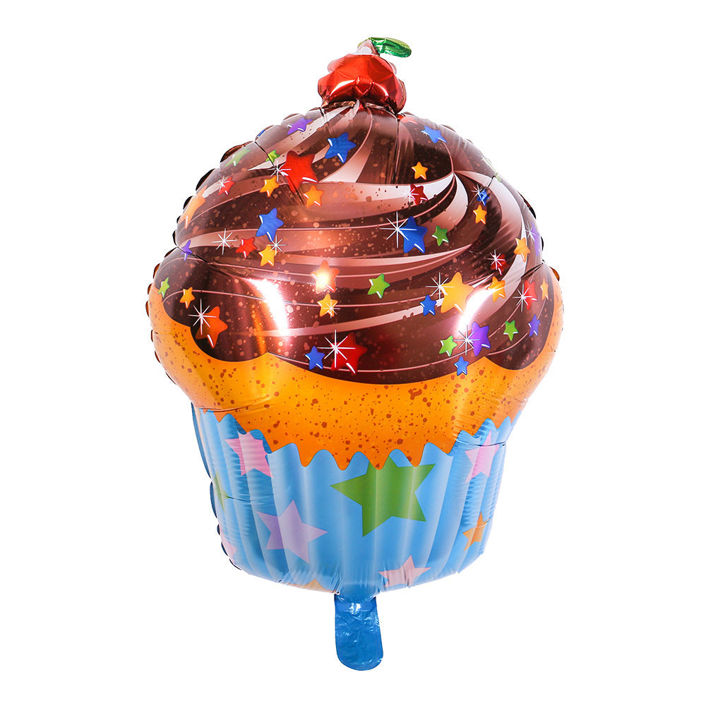 Cupcake Birthday Balloon