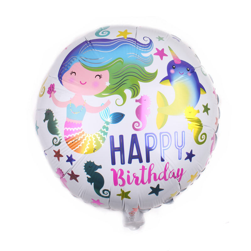 Tropical Birthday Balloon