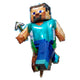 Minecraft Steve Foil Balloon – 36 inches