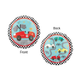 Race Car Birthday Foil Balloon – 18 Inches