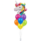 Rainbow Unicorn Birthday Balloon Bouquet