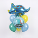 Dinosaur Birthday Balloon Bouquet – Triceratops Party Set