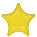 18 inch vibrant yellow star balloon