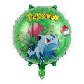Bulbasaur round foil balloon, 18 inches