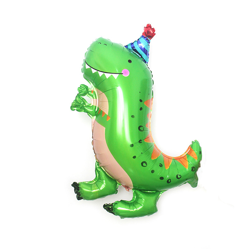 Green Dinosaur Balloon