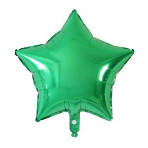 Green Star Balloon