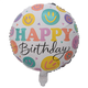 Happy Birthday Happy Face Balloon – 18 inches