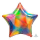 Iridescent Rainbow Star Balloon – 18 Inches