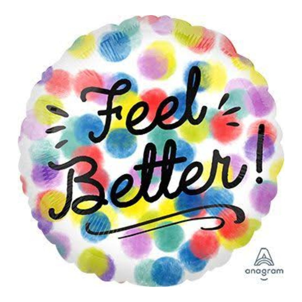 Feel Better balloon, 18 inches