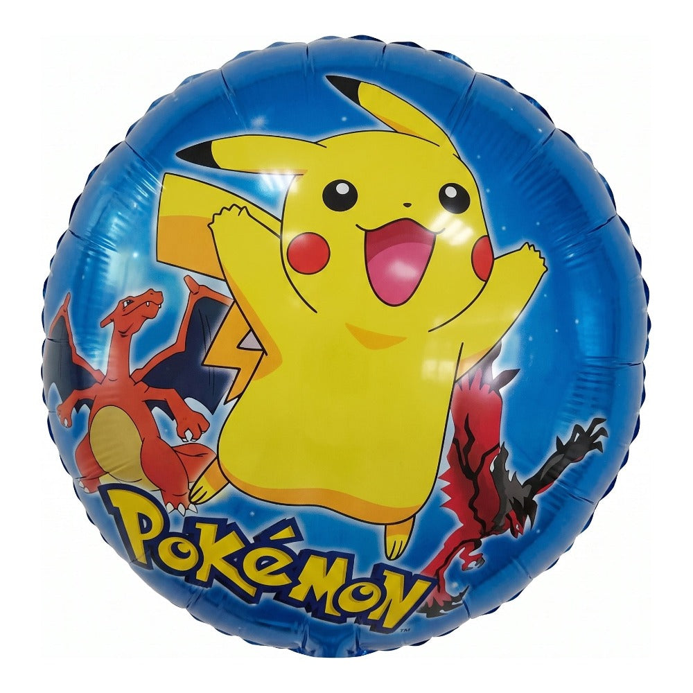 Pokémon round balloon, 18 inches