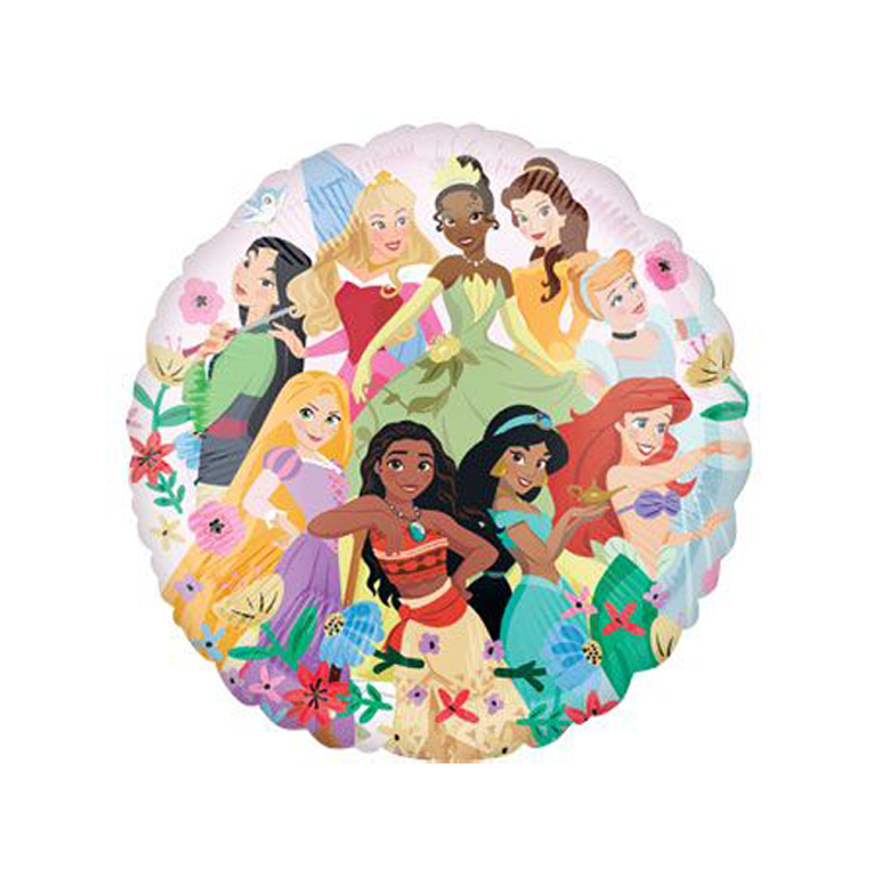 Disney Princesses Round Foil Balloon – 18 Inches