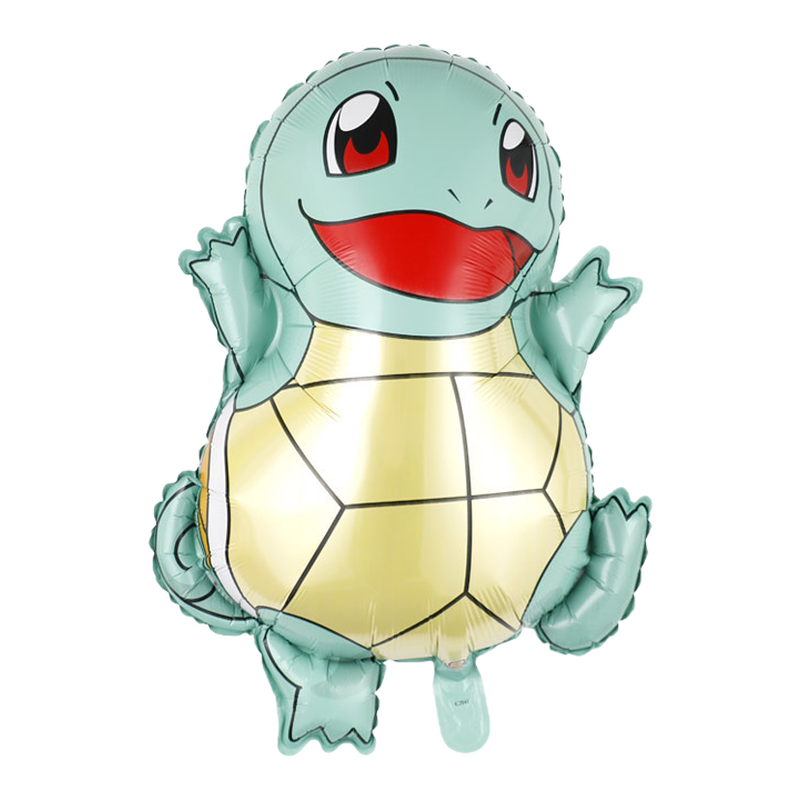 Squirtle shaped foil balloon, 24 inches