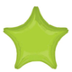Vibrant Green Star Balloon - 18 inches